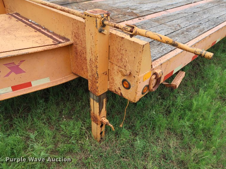 image for item DG4031 2002 Big Tex 4XPH-24+5 equipment trailer