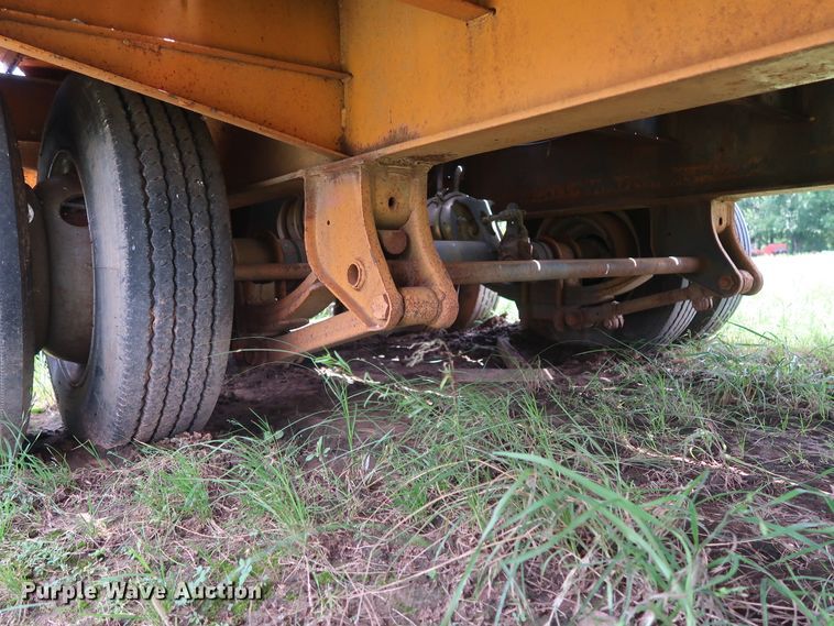 image for item DG4031 2002 Big Tex 4XPH-24+5 equipment trailer