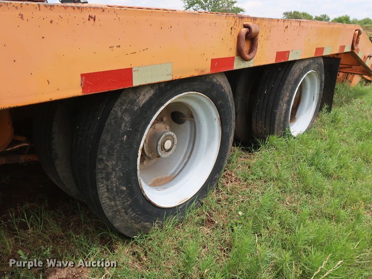 image for item DG4031 2002 Big Tex 4XPH-24+5 equipment trailer