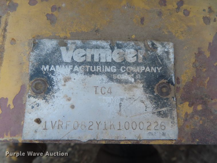 image for item DH0260 Vermeer TC4 trench compactor