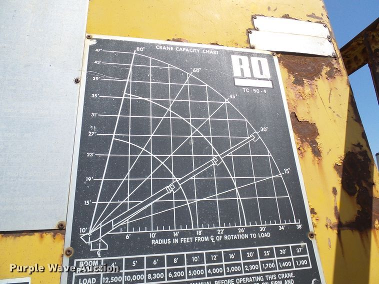 image for item DI0503 1975 Ford crane truck