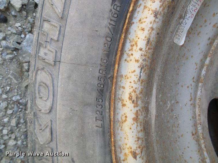 image for item DI0509 1996 Belshe DT235 equipment trailer