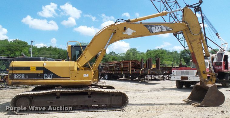 image for item DI0522 1996 Caterpillar 322B L excavator
