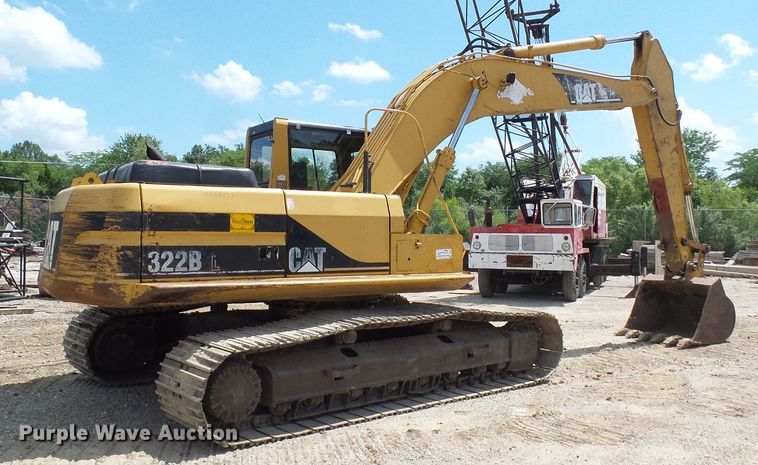 image for item DI0522 1996 Caterpillar 322B L excavator