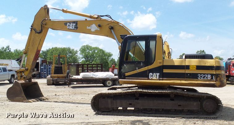 image for item DI0522 1996 Caterpillar 322B L excavator