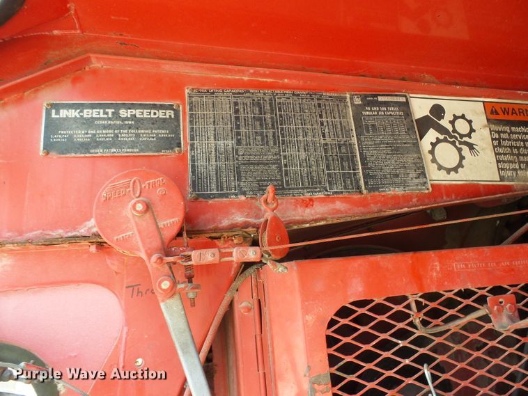 image for item DI0523 1964 Link Belt HC98-A crane