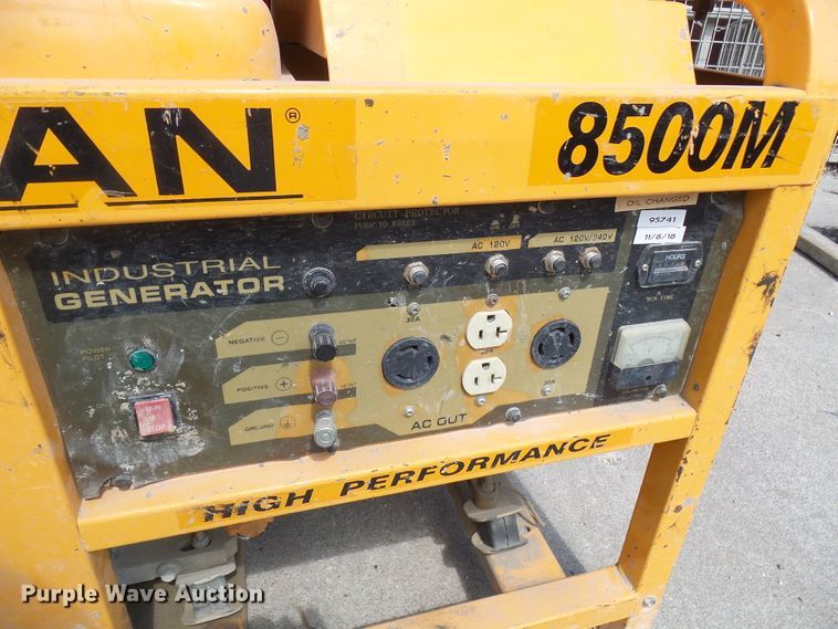 image for item DI0527 Titan 8500M generator