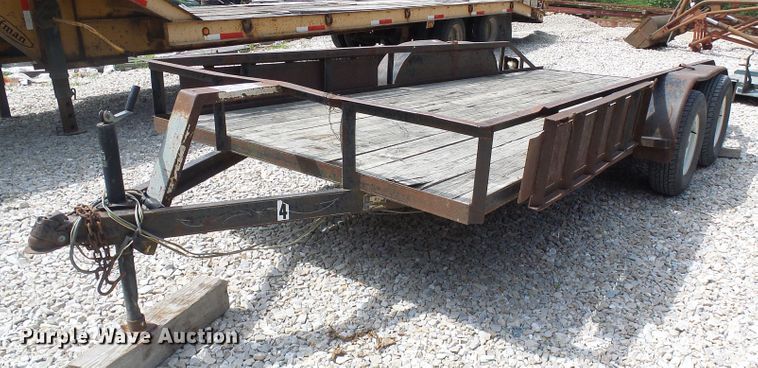 image for item DI0530 1997 Jerry James utility trailer
