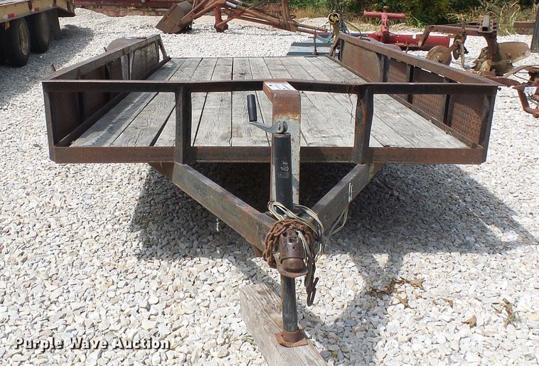 image for item DI0530 1997 Jerry James utility trailer