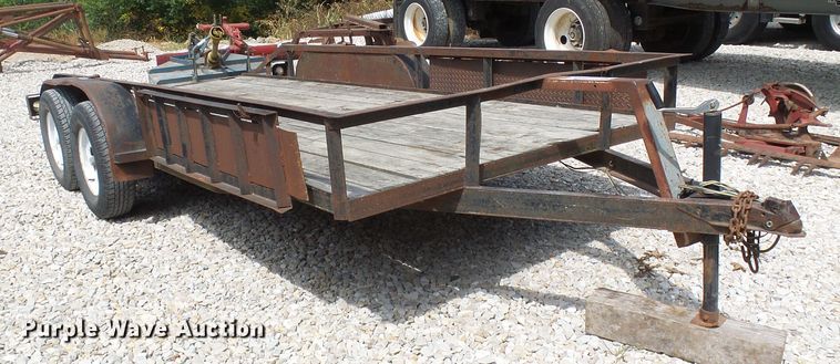 image for item DI0530 1997 Jerry James utility trailer