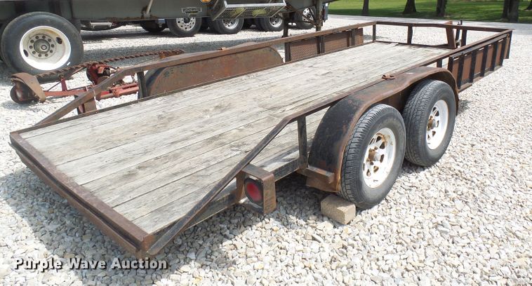 image for item DI0530 1997 Jerry James utility trailer