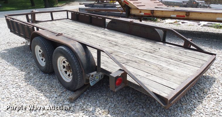 image for item DI0530 1997 Jerry James utility trailer