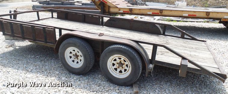 image for item DI0530 1997 Jerry James utility trailer