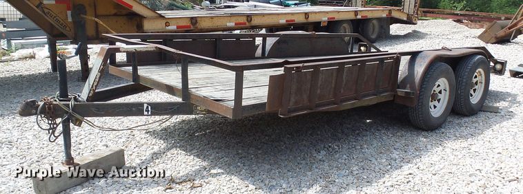 image for item DI0530 1997 Jerry James utility trailer