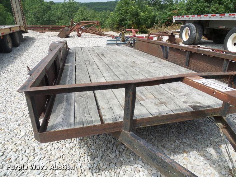 image for item DI0530 1997 Jerry James utility trailer