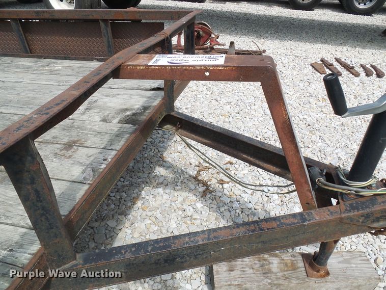 image for item DI0530 1997 Jerry James utility trailer