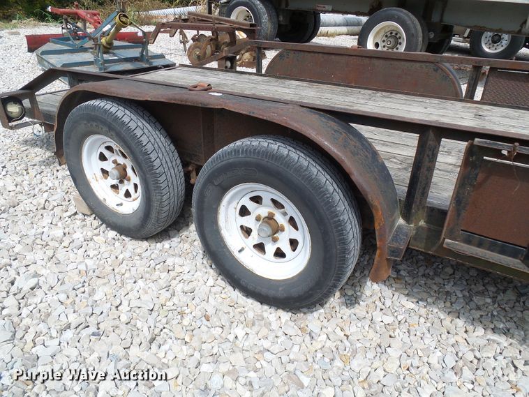 image for item DI0530 1997 Jerry James utility trailer