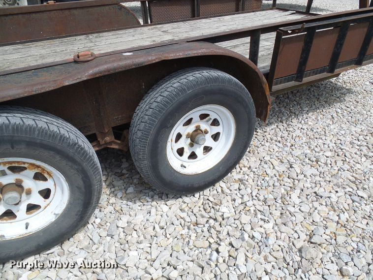 image for item DI0530 1997 Jerry James utility trailer