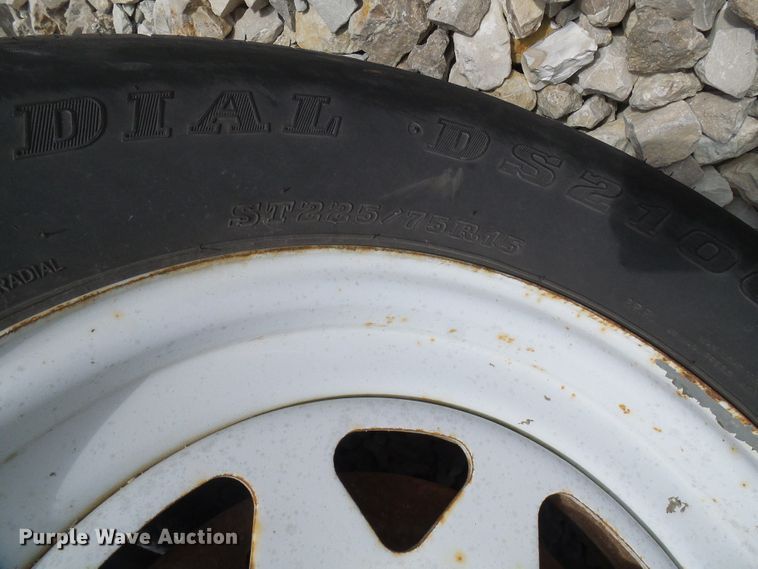 image for item DI0530 1997 Jerry James utility trailer