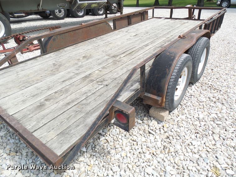 image for item DI0530 1997 Jerry James utility trailer