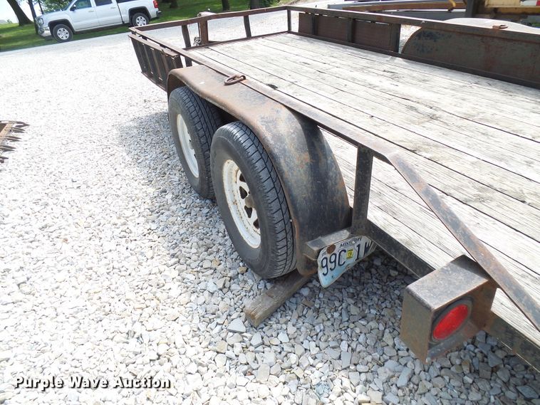 image for item DI0530 1997 Jerry James utility trailer
