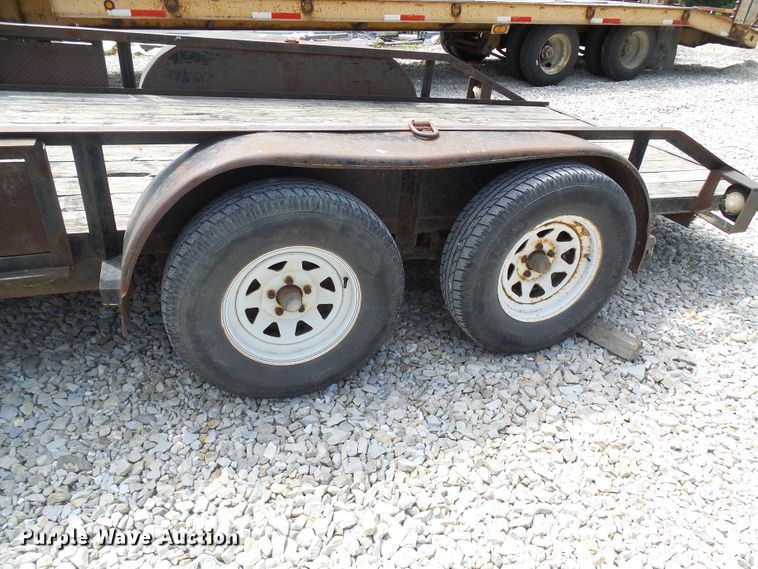 image for item DI0530 1997 Jerry James utility trailer