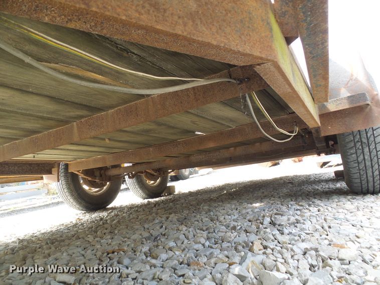 image for item DI0530 1997 Jerry James utility trailer