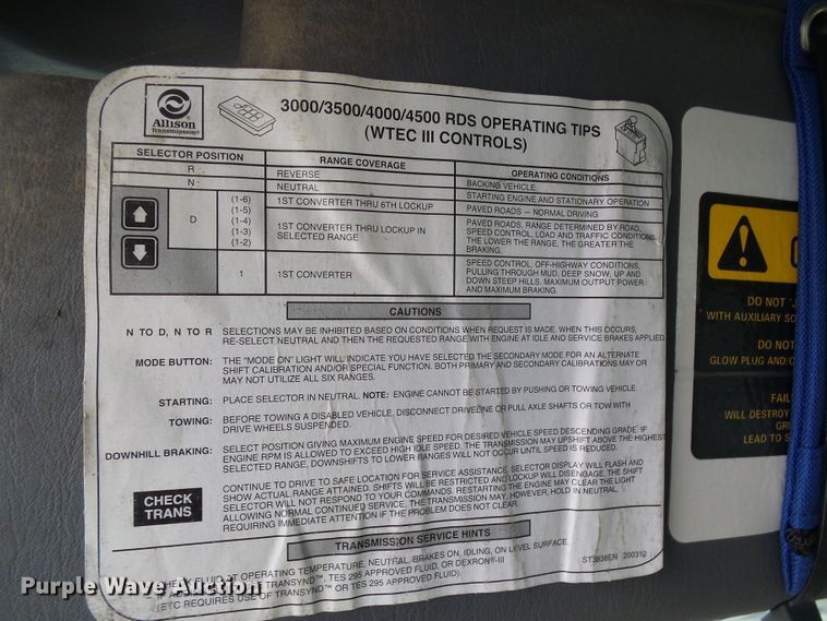 image for item DI0543 2005 International 7400 digger derrick truck