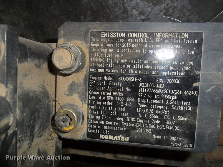 image for item DI9014 Komatsu PC138 engine parts