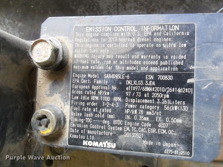 image for item DI9014 Komatsu PC138 engine parts