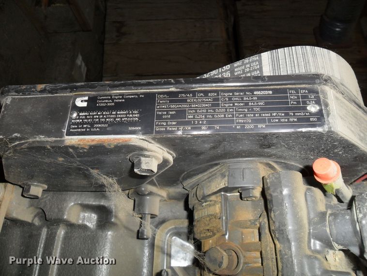 image for item DI9024 Cummins 4.5L diesel engine