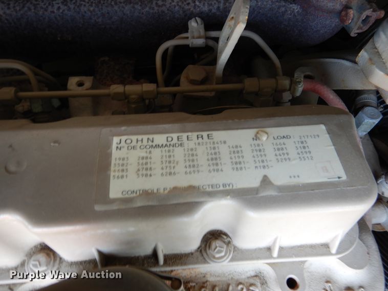 image for item DY9845 1993 Ingersoll Rand 185 air compressor