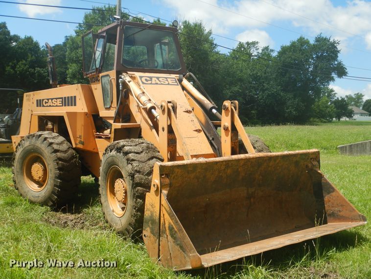 image for item ED9343 1980 Case W24C wheel loader