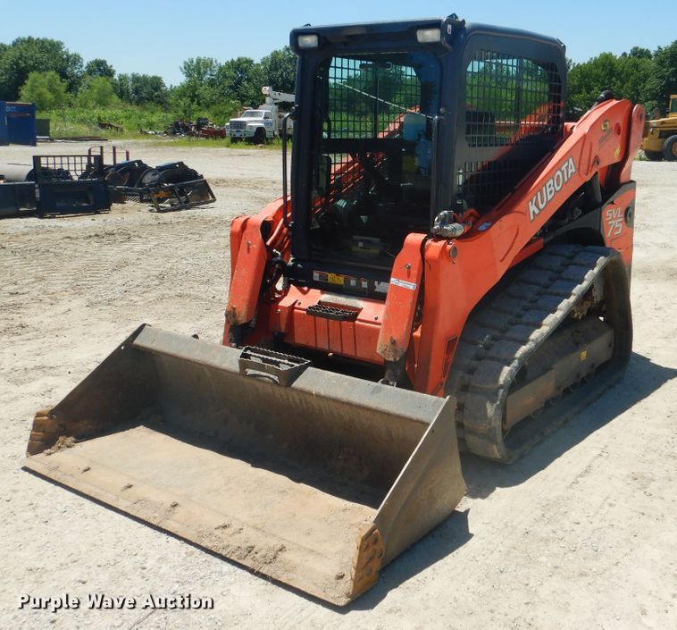 image for item ED9345 2013 Kubota SVL75 skid steer