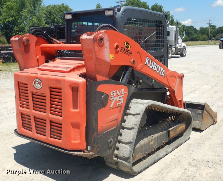 image for item ED9345 2013 Kubota SVL75 skid steer