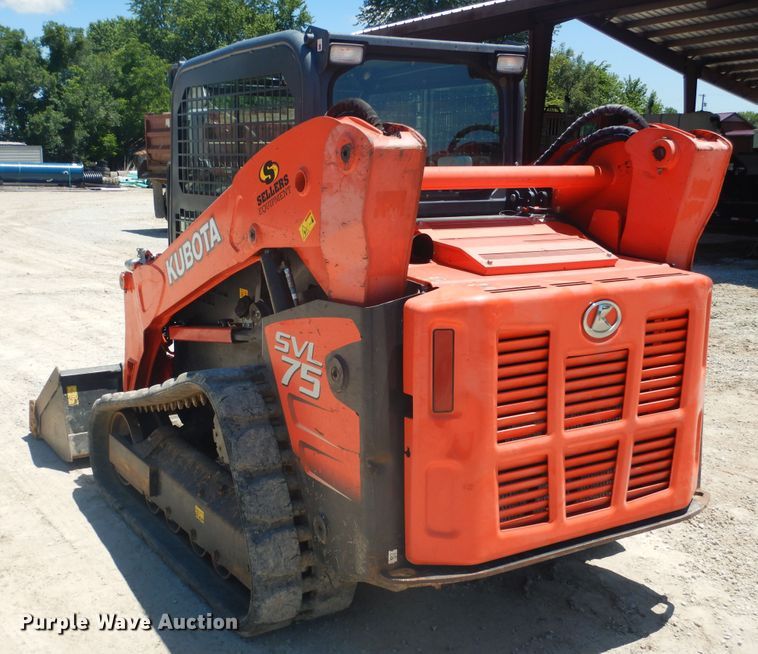 image for item ED9345 2013 Kubota SVL75 skid steer
