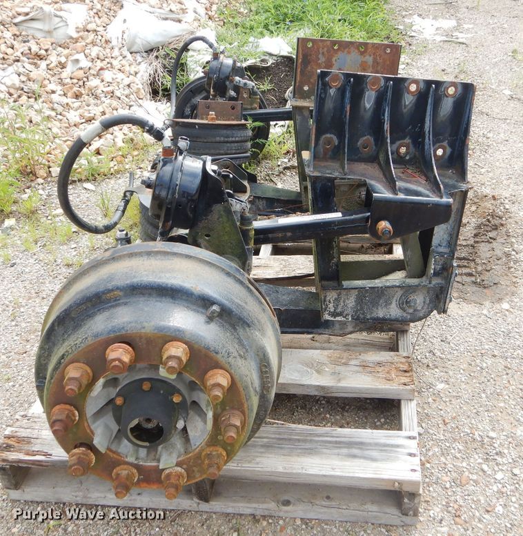 Steerable tag axle in Miami, OK Item ED9347 sold Purple Wave