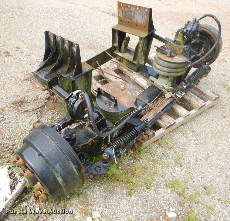 Steerable tag axle in Miami, OK Item ED9347 sold Purple Wave