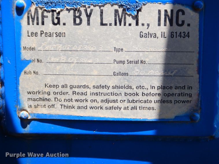 image for item ED9419 1996 Mack CH613 vacuum truck