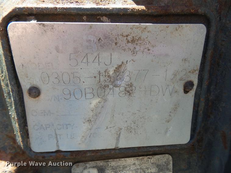 image for item EM9759 2006 John Deere 544J High Lift wheel loader