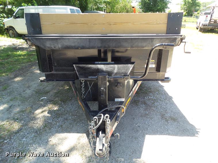 image for item EM9761 2018 Doolittle dump trailer