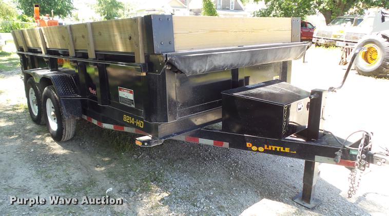 image for item EM9761 2018 Doolittle dump trailer