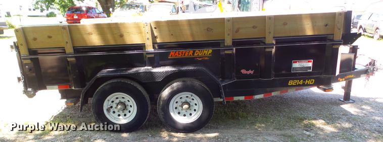 image for item EM9761 2018 Doolittle dump trailer