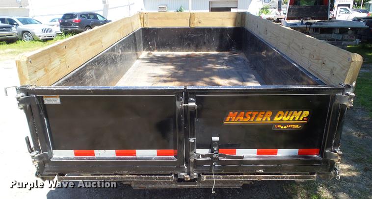 image for item EM9761 2018 Doolittle dump trailer