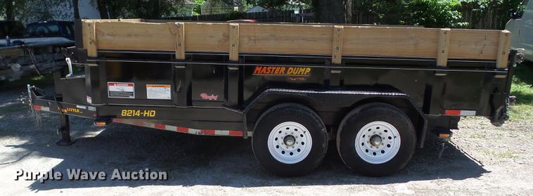 image for item EM9761 2018 Doolittle dump trailer