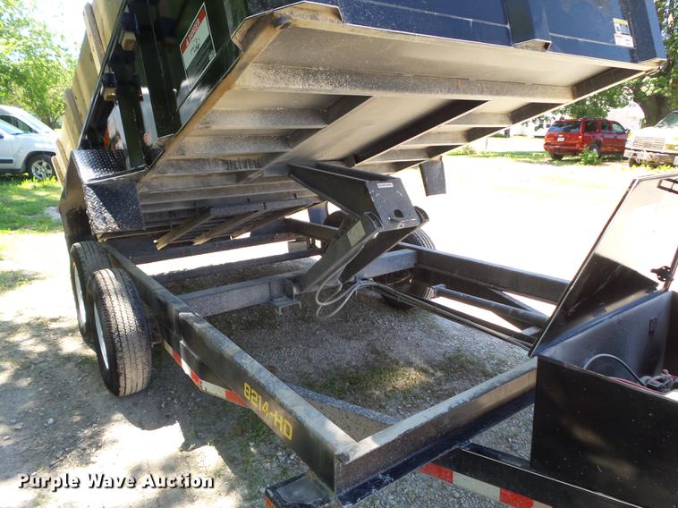 image for item EM9761 2018 Doolittle dump trailer