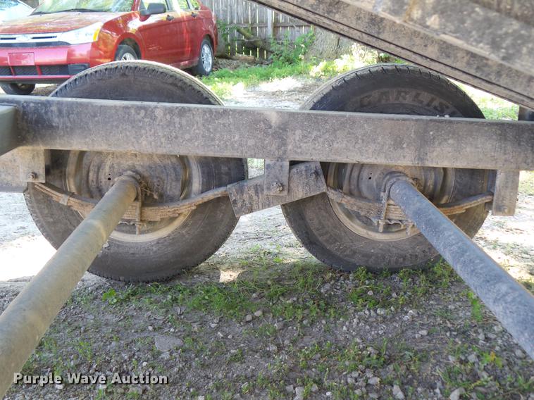 image for item EM9761 2018 Doolittle dump trailer