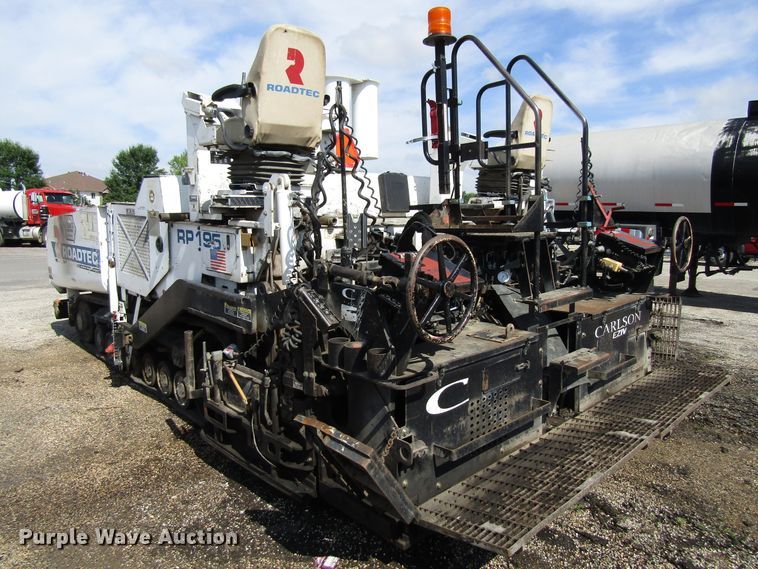 image for item EU9688 2011 Roadtec RP195 paver