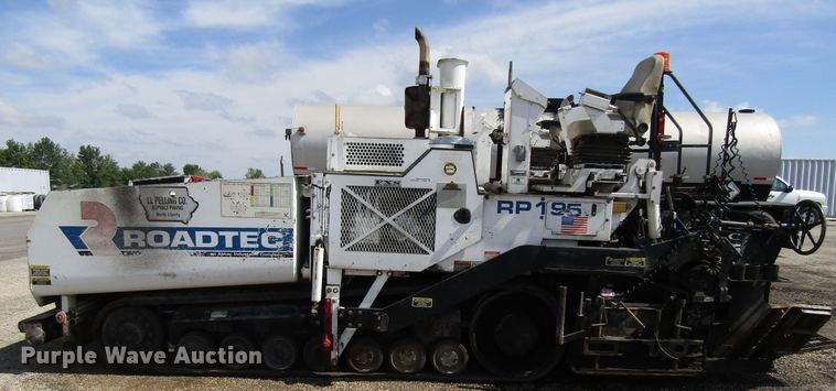 image for item EU9688 2011 Roadtec RP195 paver