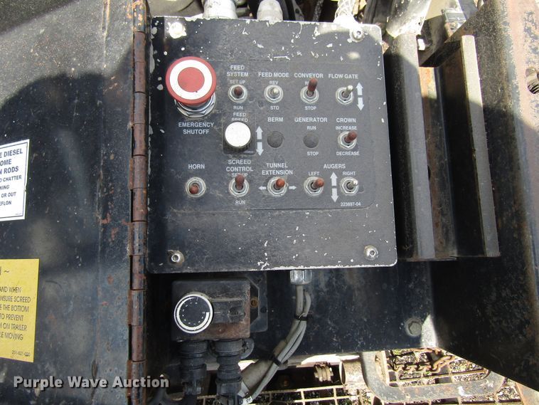 image for item EU9688 2011 Roadtec RP195 paver